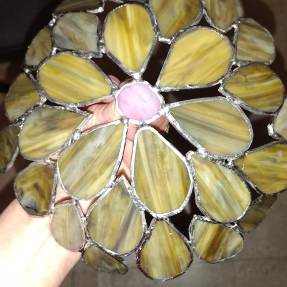 Personalized Stained Glass bowl by Crystal Dawn Co - Picture 2 of 3